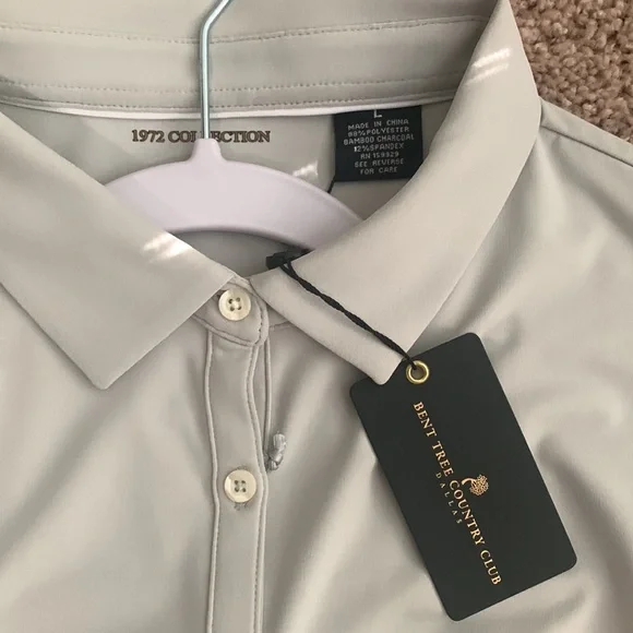 L Ladies Custom Bent Tree Golf Polo NWT - Picture 4 of 4